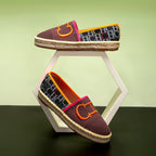 Women's Flats Letter Print Design Versatile Woman's Fisherman Shoes Loafers