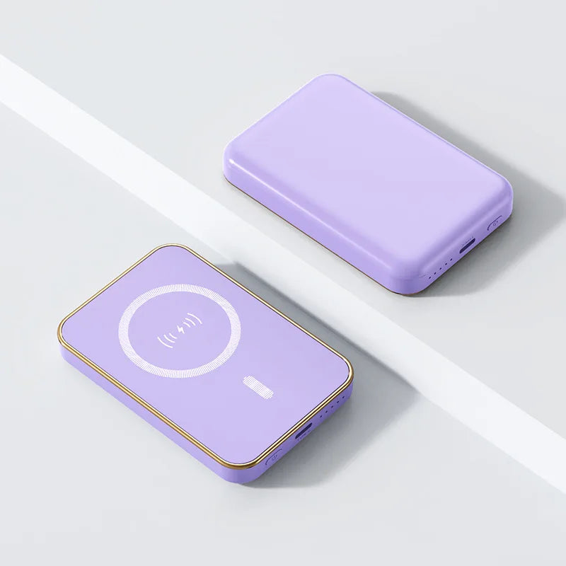 New Magnetic Wireless Power Bank 10000mAh for iPhone 12 13 14 15 Pro Max Portable Charger External Auxiliary Battery Pack