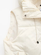 Women's Winter Coat 2025 New Fashion Autumn Hooded Cotton Vest Jacket for Women Casual Chic Ladies Clothes