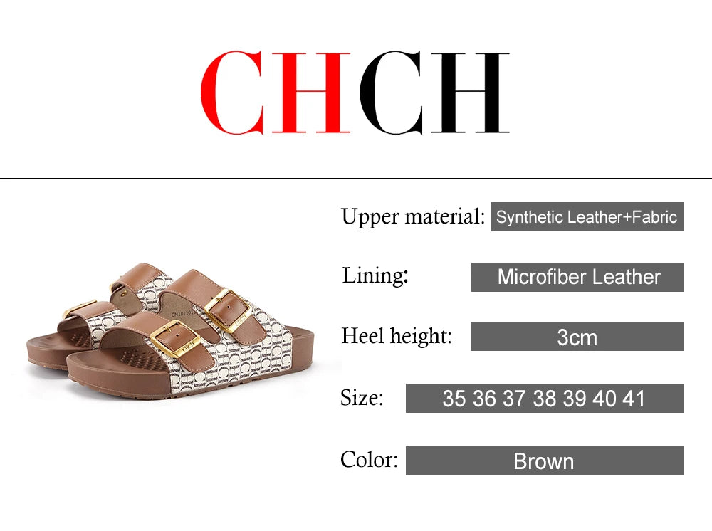 Women's Sandals Fashion Simple Beach Shoes Summer Ladies Outdoor Slippers Low Heel Massage Insole Comfortable