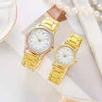 Fashion Couple's Watches Men Women's Business Watch Casual Minimalist Versatile Women Quartz Wristwatches