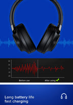 Wireless Bluetooth headphones noise-cancelling stereo 5.3 headphones high-quality wireless headphones HIFi sound effects