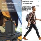 New power bank with large capacity 66W fast charging with cable outdoor camping mobile power supply 60,000 mAh large capacity