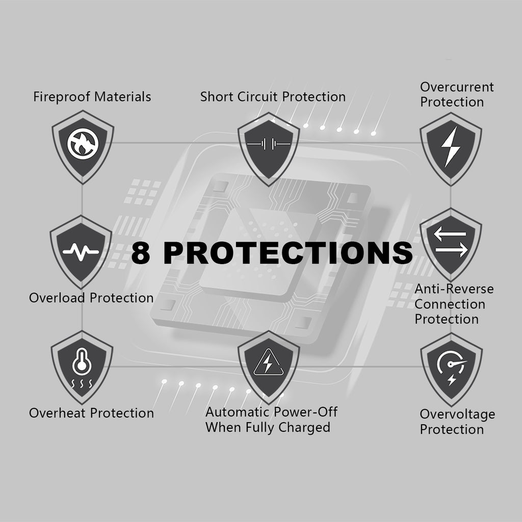 Storage Battery Chargers 12V 2A Household Power Charging Device Digital Automatic Smart Repair Car Motorcycle Battery Chargers