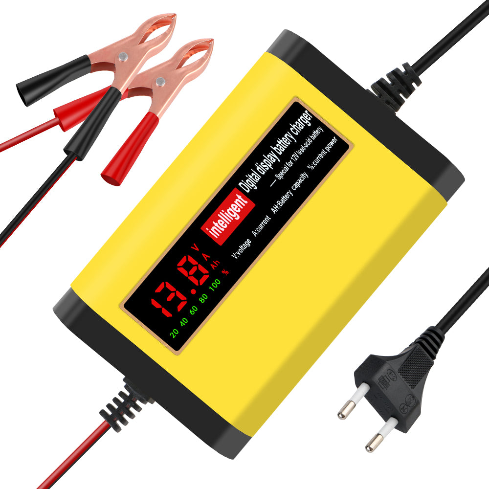 3 Stages Lead Acid AGM GEL Battery-chargers Car Battery Charger Car Accessories